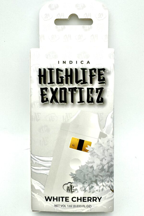 HIGHLIFE EXOTICZ 1000MG THCA White Cherry Disposable (Indica)